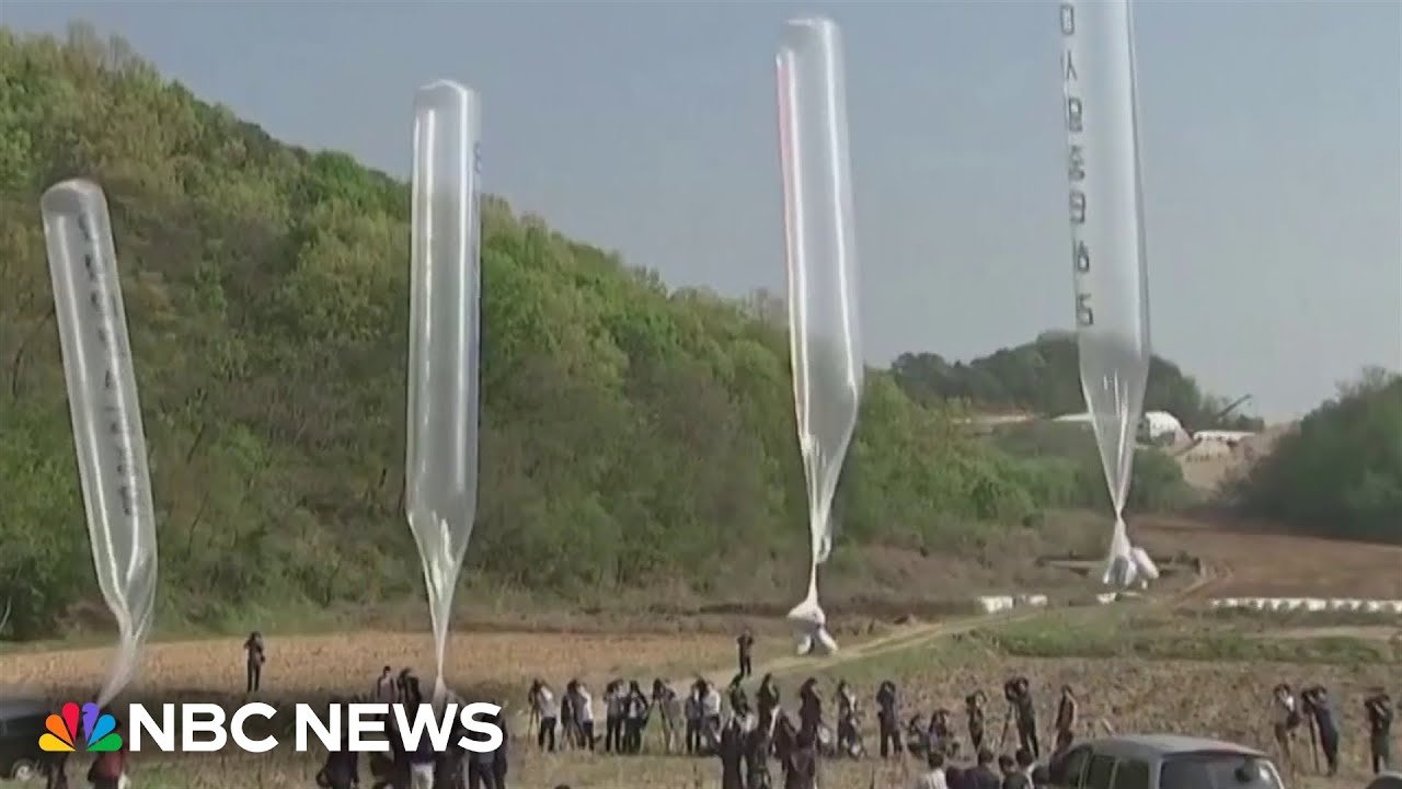 North Korea sends balloons filled with trash, propaganda into South Korea
