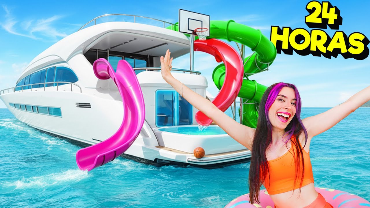 24 HORAS EN UN BARCO 🛥️