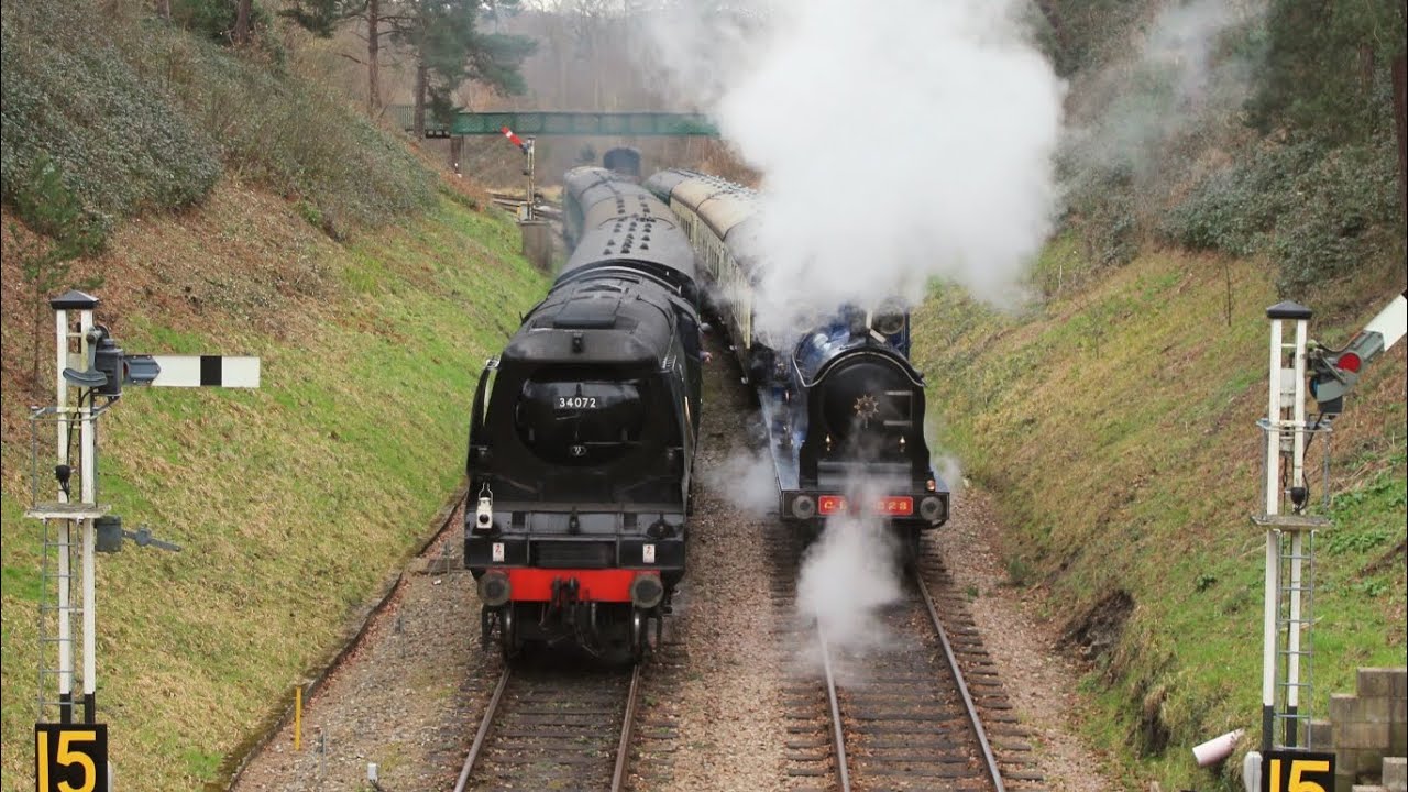 Steam and Diesels at the Spa Valley Railway - 04/02/2024
