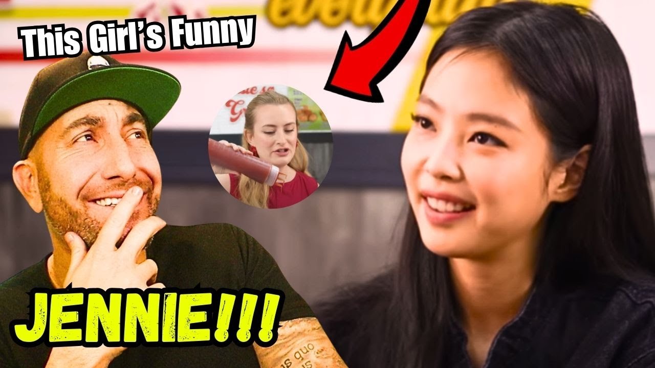 JENNIE | CHICKEN SHOP DATE (Amelia Dimoldenberg) | (reaction)