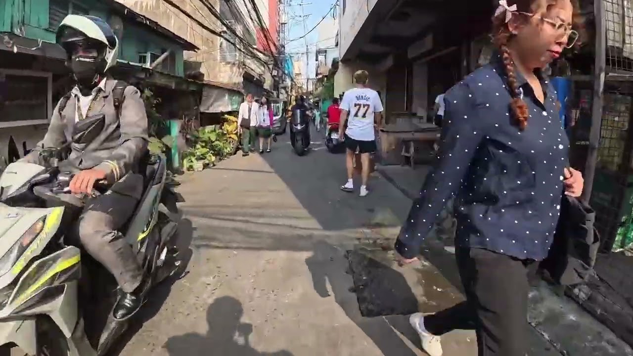 cycling from catimar to taft ave  bazaar