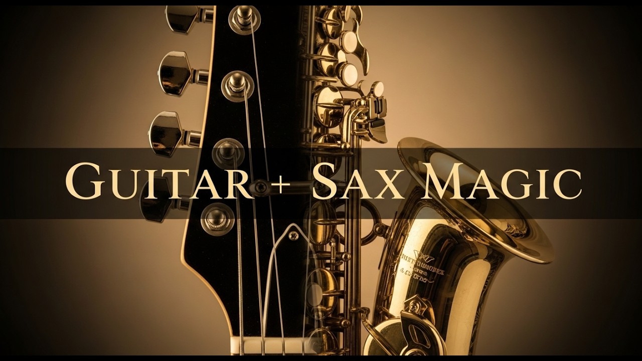 Timeless SLOW BLUES: Guitar & Saxophone Melodies for a Peaceful Escape