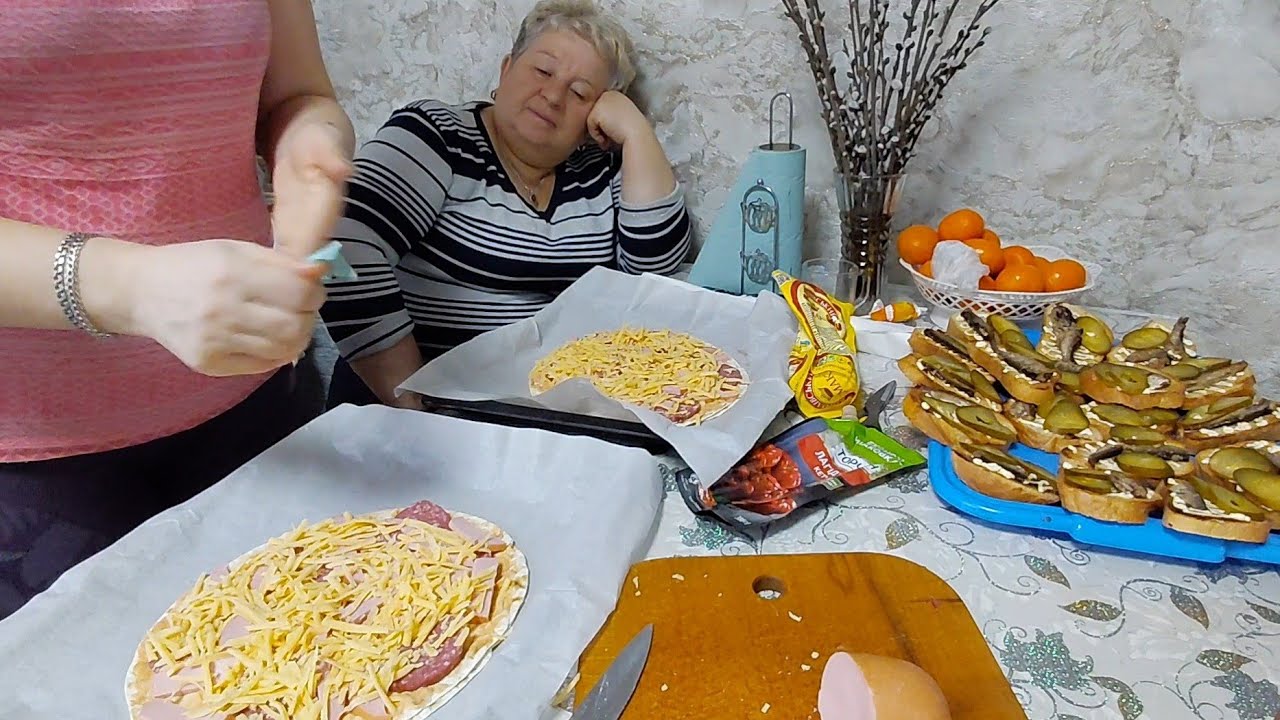 На обід швидка піца з лаваша 5хв і готово