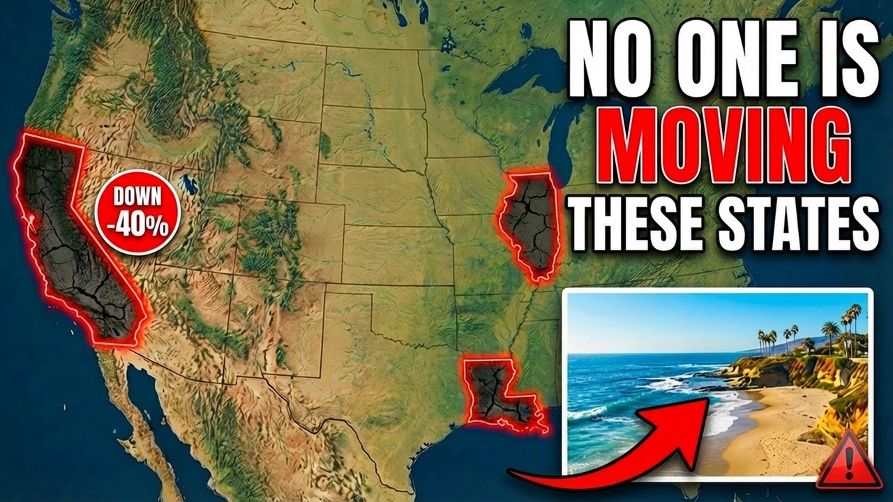 NO ONE Is Moving to These 10 States - HERE'S WHY!