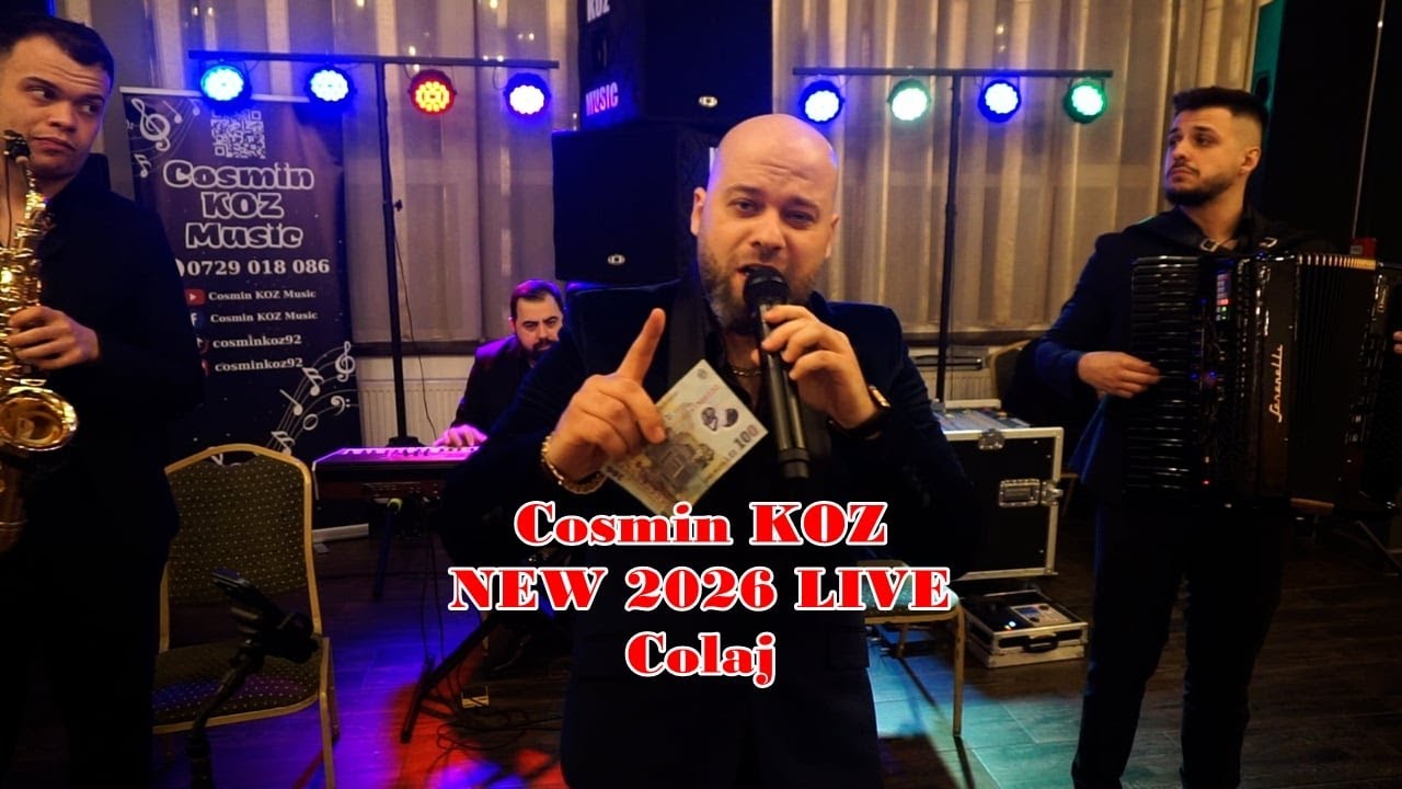 Cosmin KOZ ♨️ NEW 2026 LIVE Cel mai NOU colaj de ascultare (COVER)