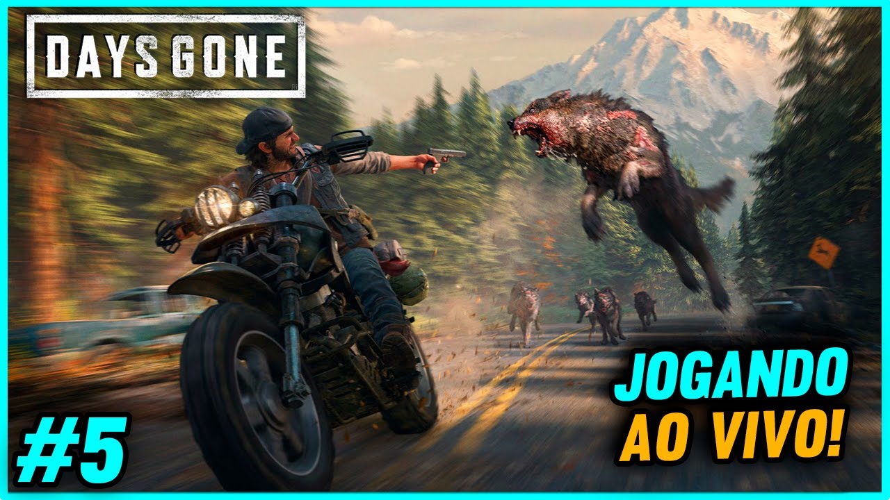 Barreto Jogando Days Gone AO VIVO! Parte #5