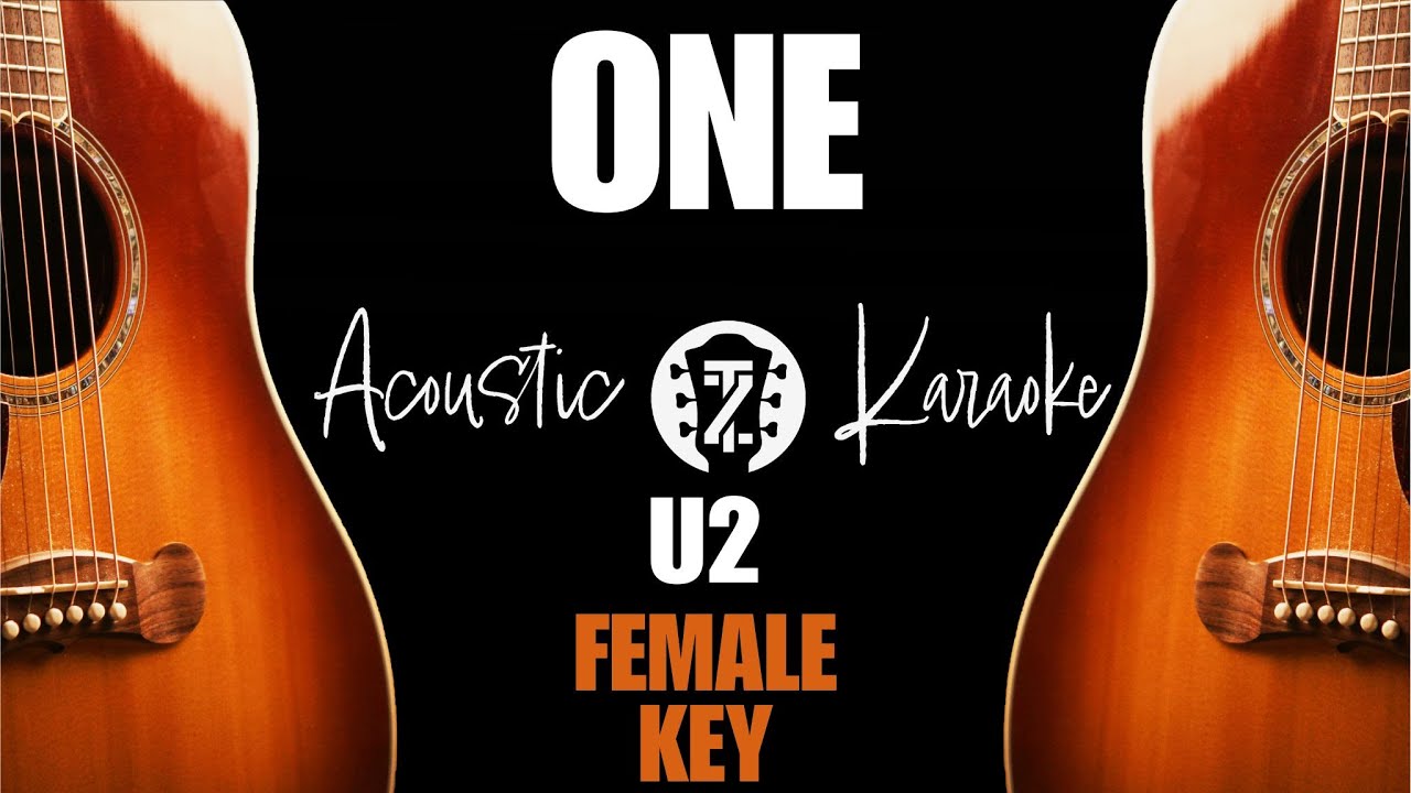 One (Acoustic Karaoke | Female Key)