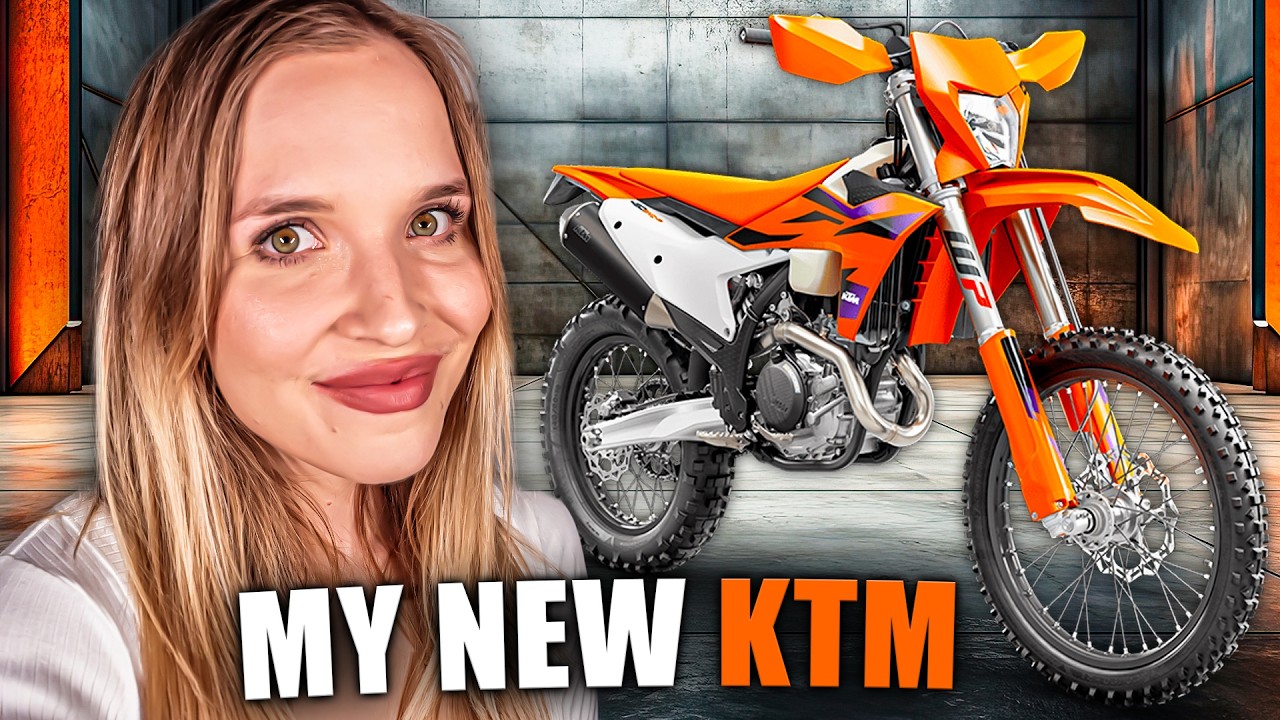 NOWY KTM 450 EXC-F 2024 - UNBOXING