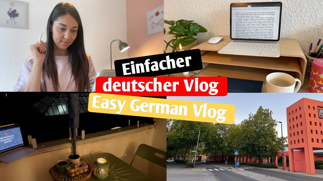 Einfacher deutscher Vlog #deutsch #deutschlernen #deutschervlog