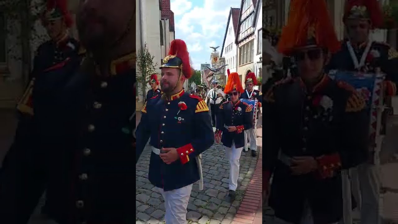 German Parade Mindener Freischiessen