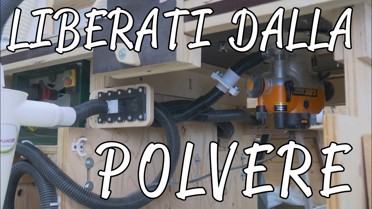 Se non vuoi più respirare polveri in laboratorio segui i miei consigli | Falegnameria