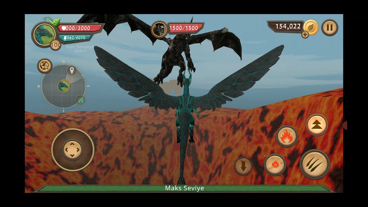 dragon sim de ölümsüz ejderhayı öldurdum bakın ne gördün sonra.