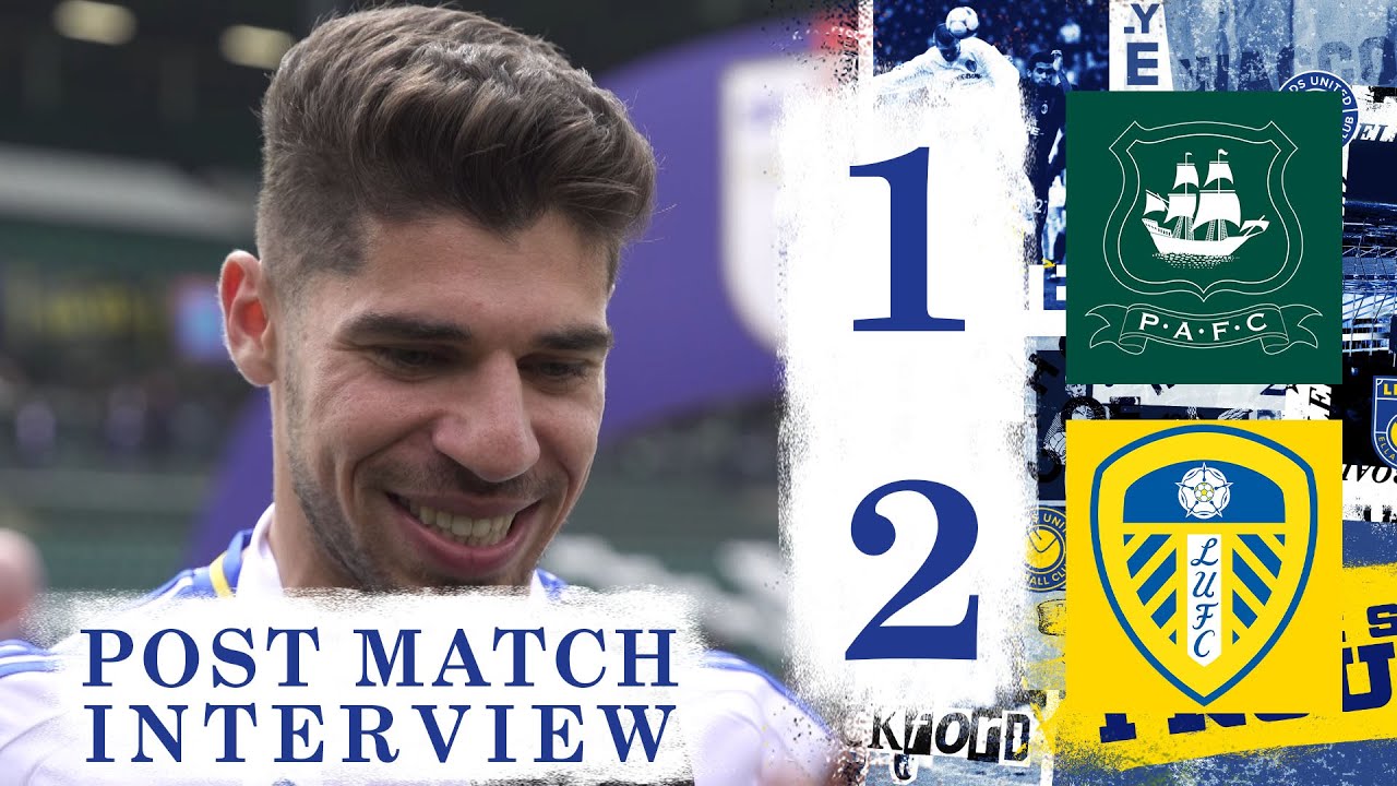 &ldquo;I love this club&rdquo; | Manor Solomon after title-winning goal | Plymouth Argyle 1-2 Leeds United
