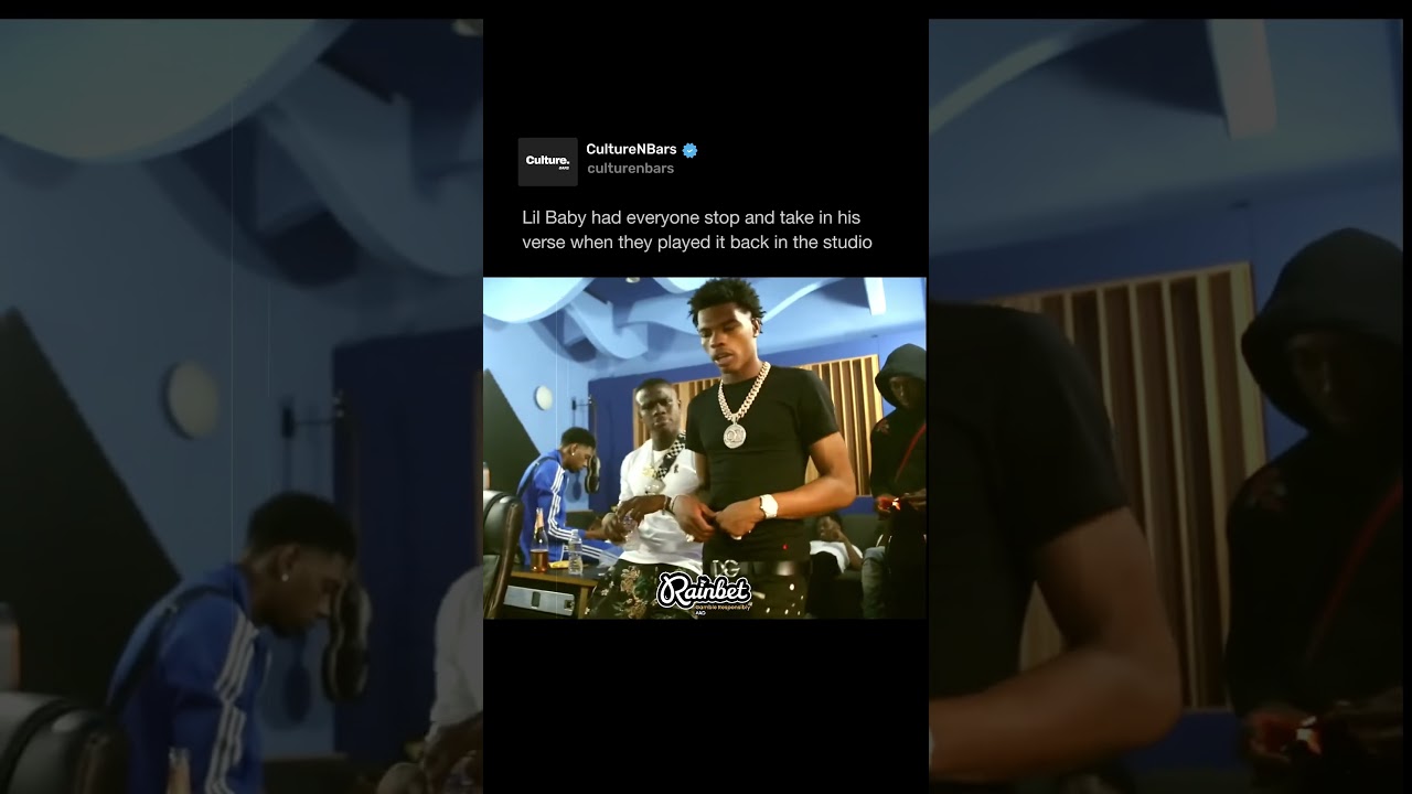 Lil Baby was rapping like the rent was due on this😤🔥#lilbaby #dababy #rap #studiosession