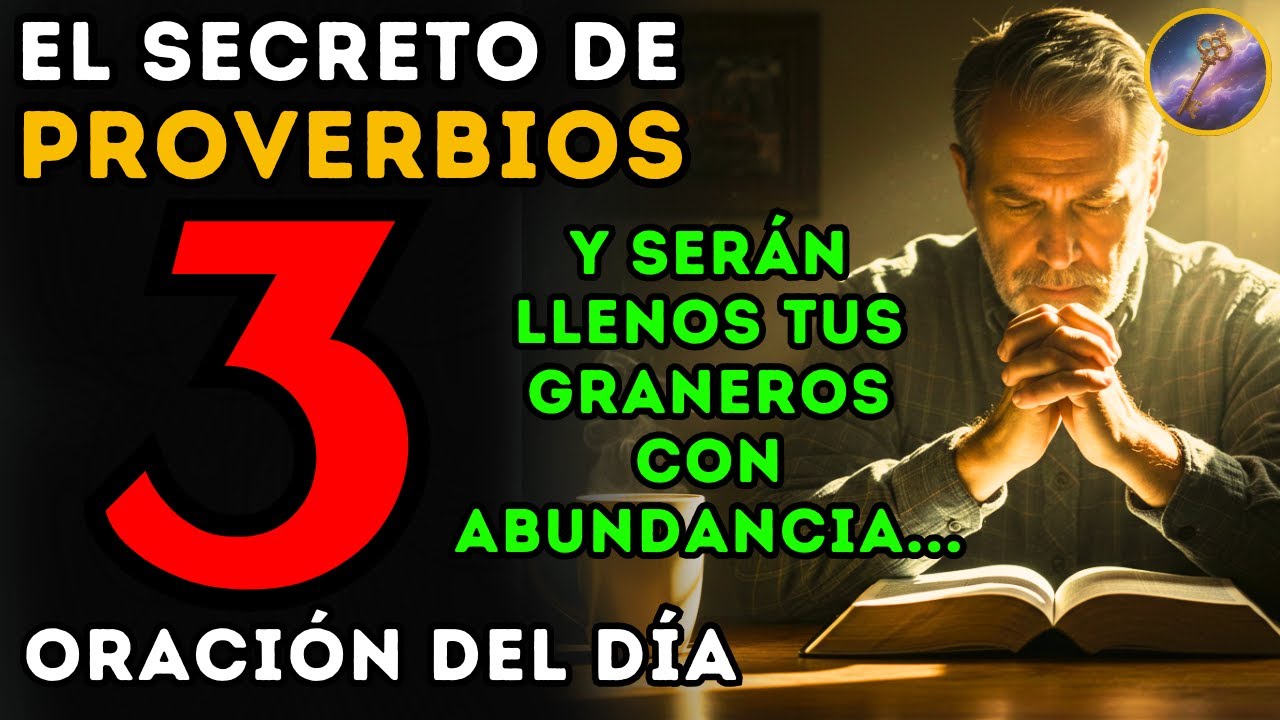 Oración del Día con Proverbios 3 | Deja de Rezar como POBRE | Activa tu Mentalidad de Oro