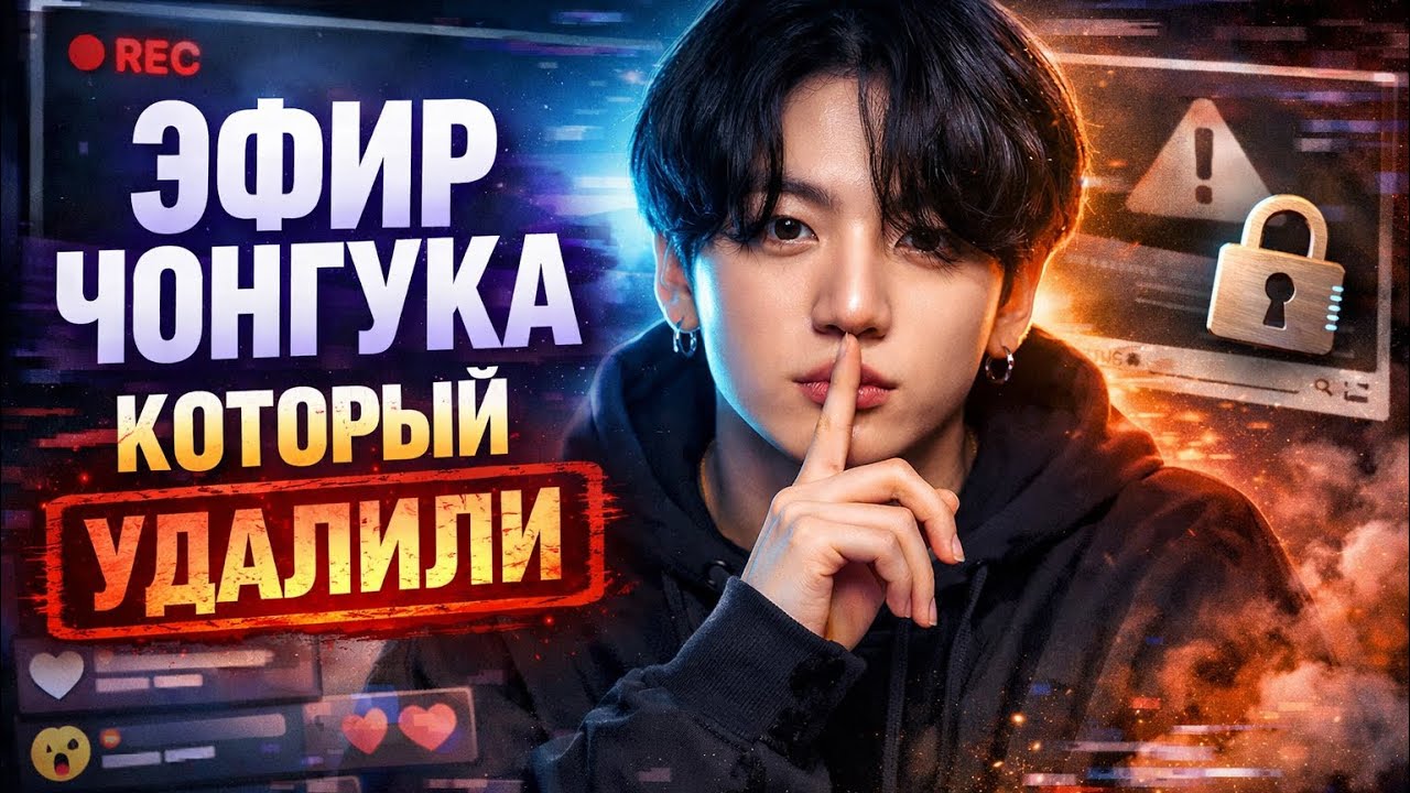 ЭФИР ЧОНГУКА, КОТОРЫЙ УДАЛИЛИ! #kpopnews #bts #jungkook