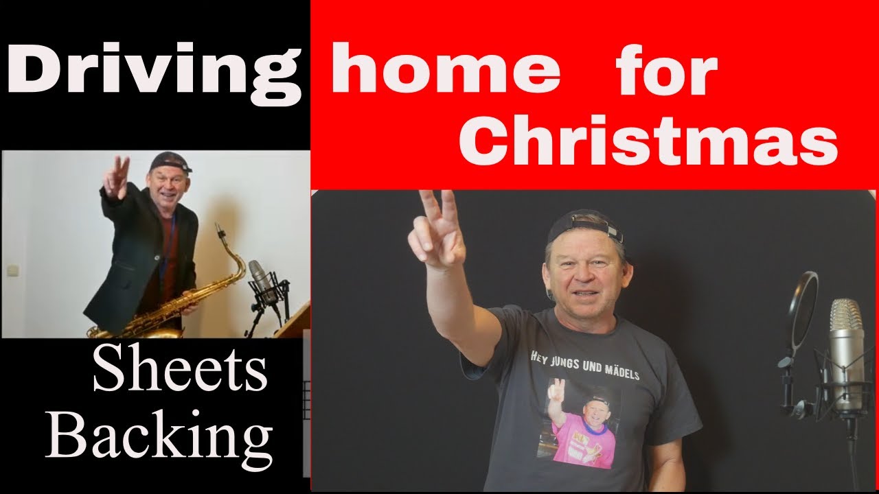 Driving home for Christmas (Chris Rea) Saxophon Solo  Backingtrack Sheets