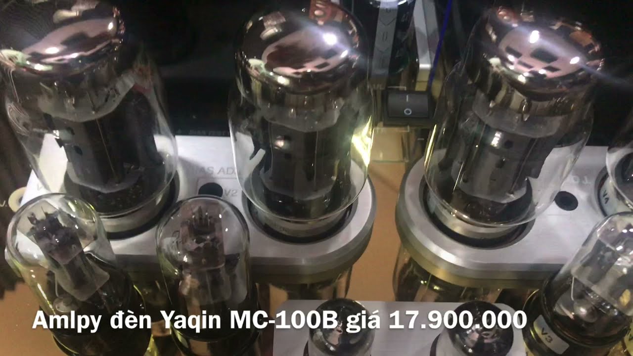 YAQIN MC-100B Push Pull Stereo Class A KT88 Tube Amplifier 60W/kênh