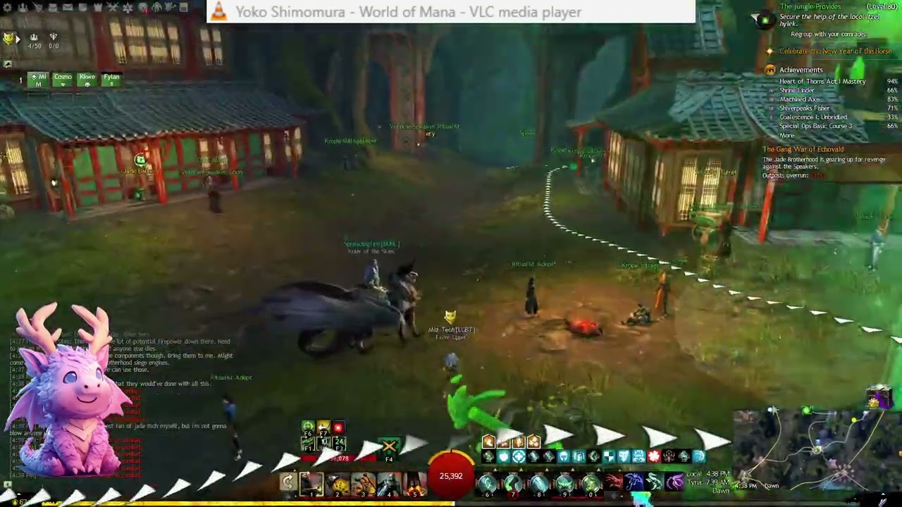 GW2: Echovald World Boss and some Dailies