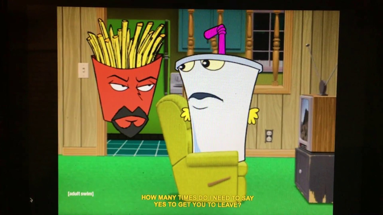 Frylock Asks Master Shake to Pay Some Bills