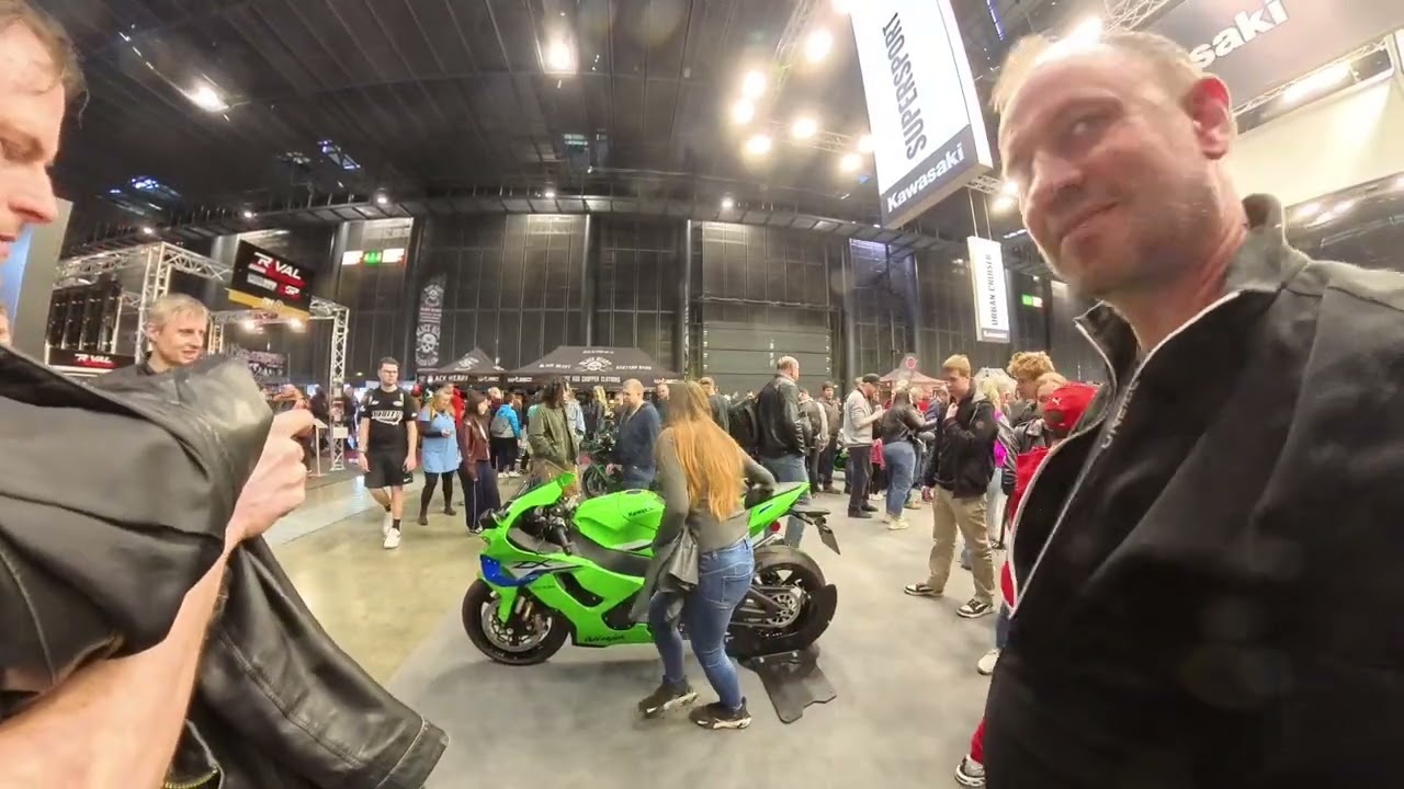Honda Forza 750 & Harley Davidson Softail Slim trip to Brno for motorcycle exhibition