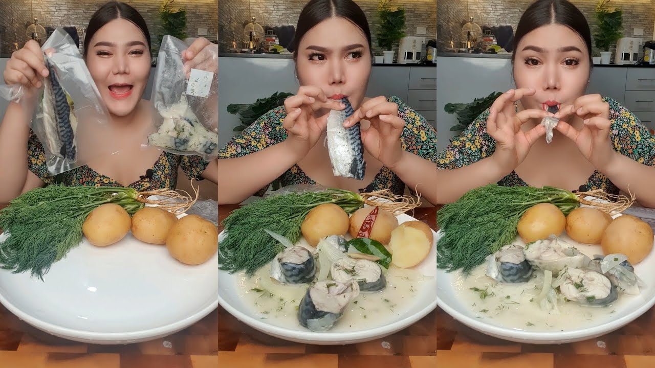 ปลาดองเกลือ ยายจีจี้ป่นไข่ ลองกินครั้งแรกในชีวิต | ไอซ์ซี่ กินยั่ว