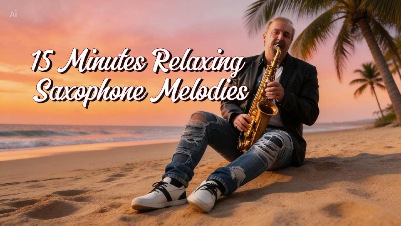 15 Minutes Relaxing Saxophone Melodies, 1/4 Stunde zum Entspannen