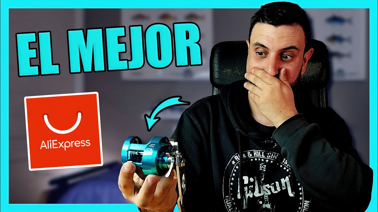 ¿El MEJOR CARRETE DE ALIEXPRESS para jigging? || Unboxing Ryobi BT50L