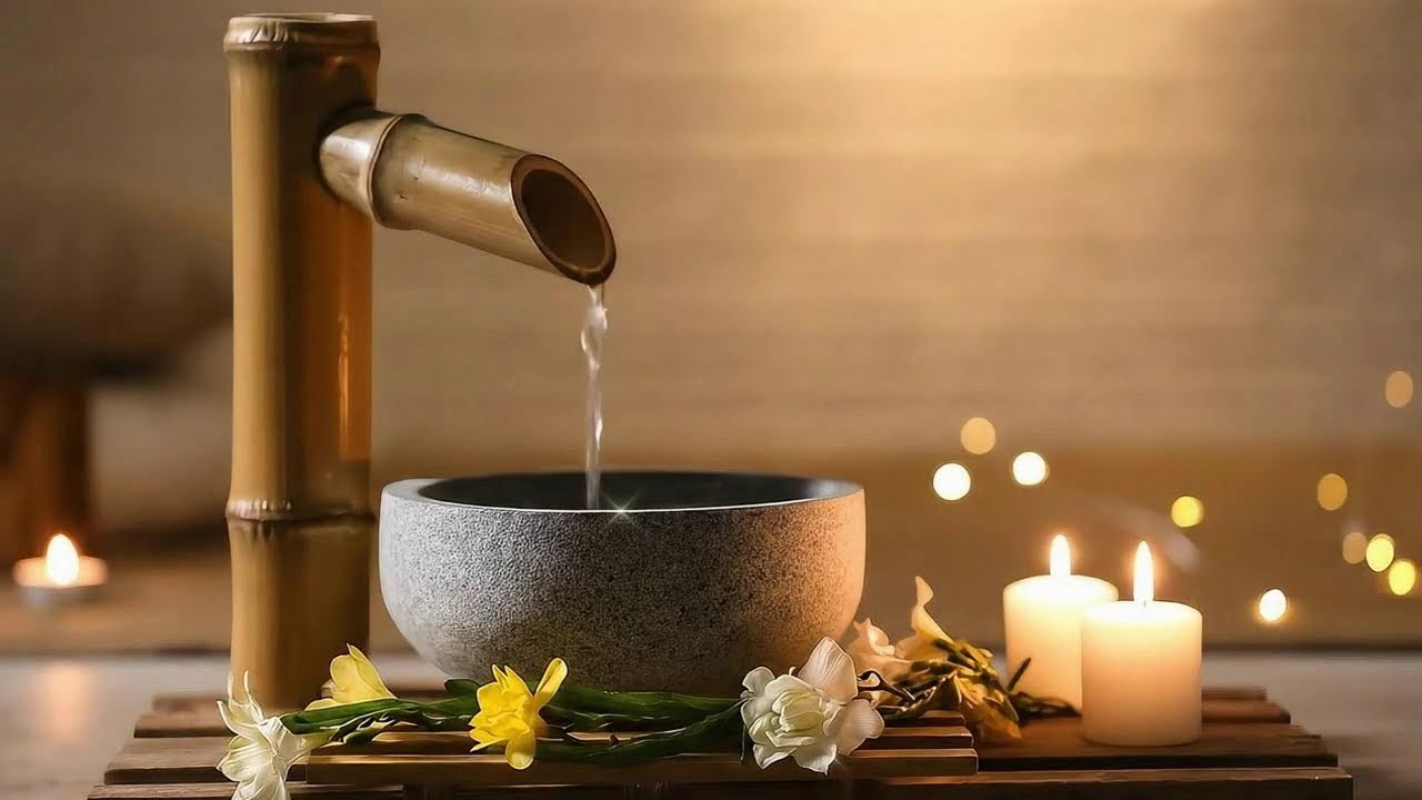Deep Calm Sleep ?? Meditation Music with Water Sounds for Anxiety Relief and Focus