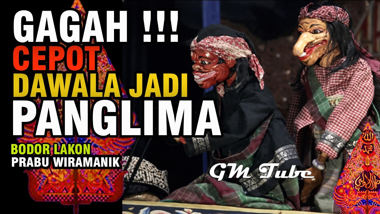 CEPOT DAWALA JADI PANGLIMA Wayang Golek Asep Sunandar Sunarya