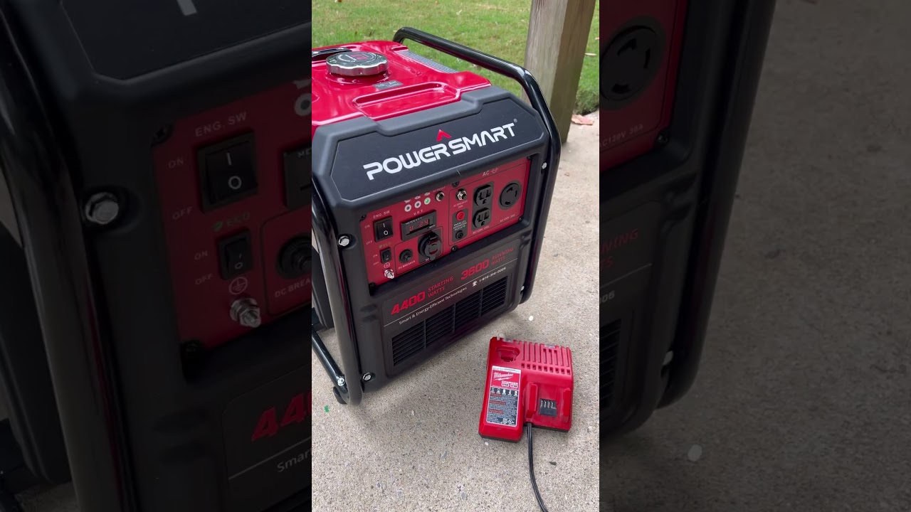 First Start of the PowerSmart Generator #powersmart #generator #power #tools
