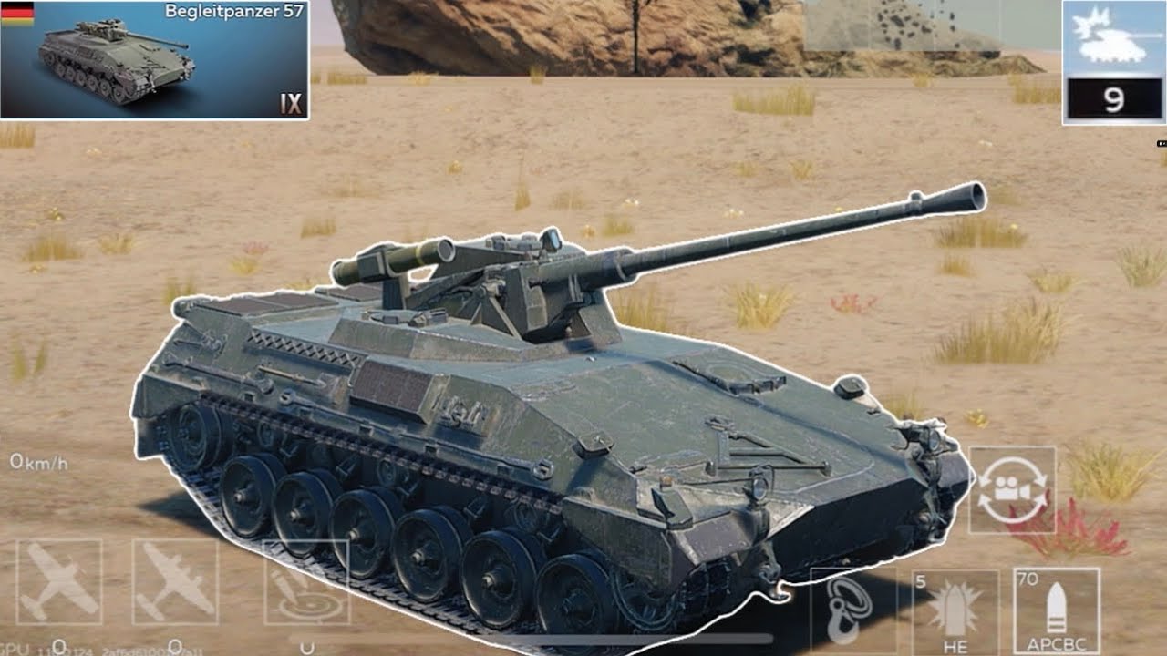 &ldquo;The Most Powerful IFV In War Thunder Mobile&rdquo; Begleitpanzer 57