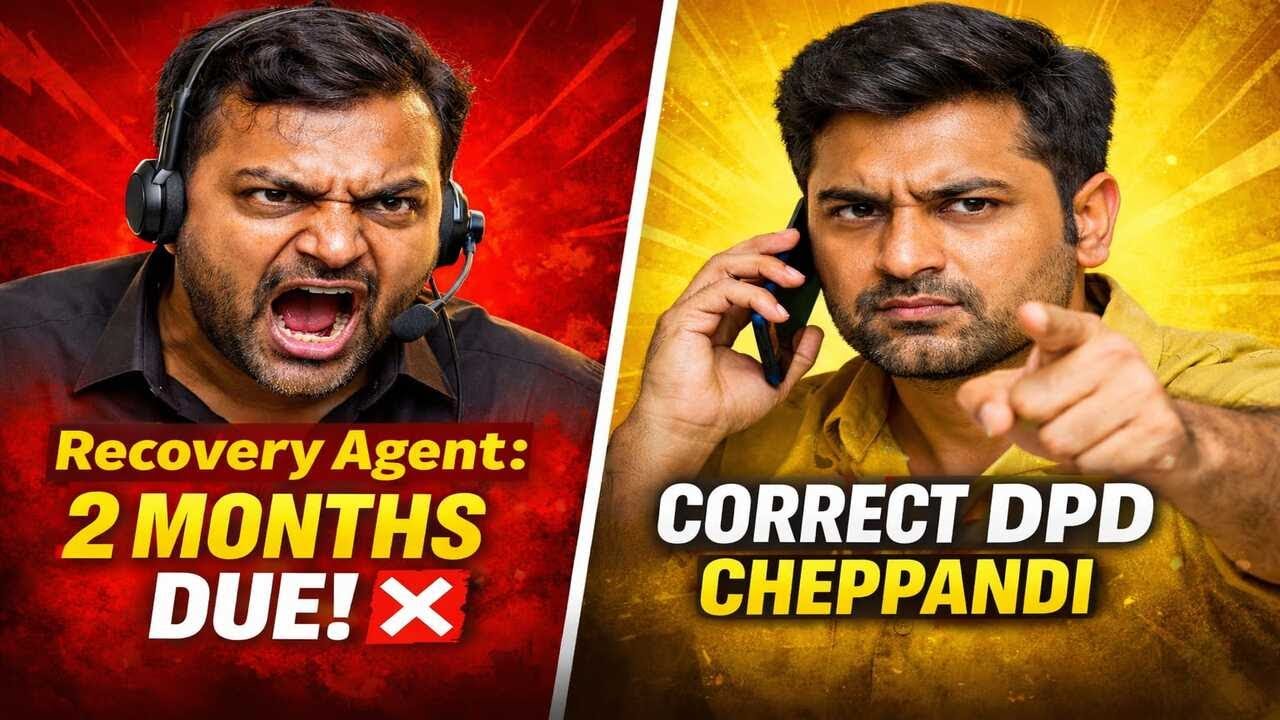 Recovery Agent Cheppe “2 Months Due” Nijama? | Actual DPD Truth Exposed 😱