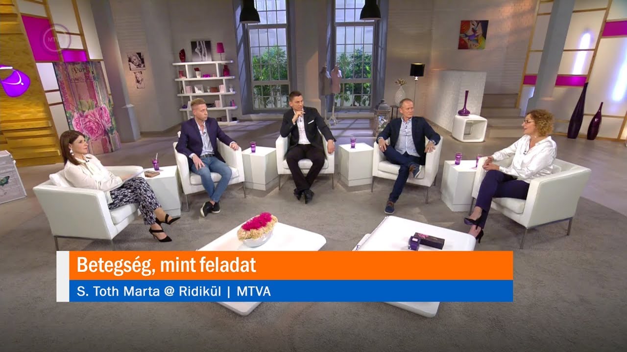 Betegség, mint feladat. S Toth Marta @ Ridikül, MTVA