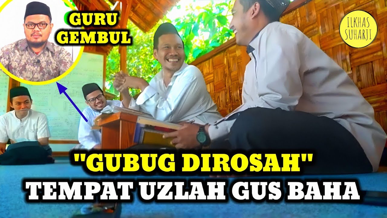 Gus Baha Ngaji di Gubug Dirosah Tempat Uzlah LP3IA Narukan Rembang