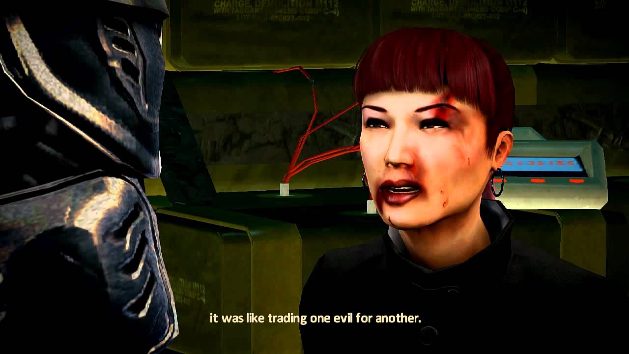 Alpha Protocol - Thorton Meet & Leave Mina to die [(-) Reputation]