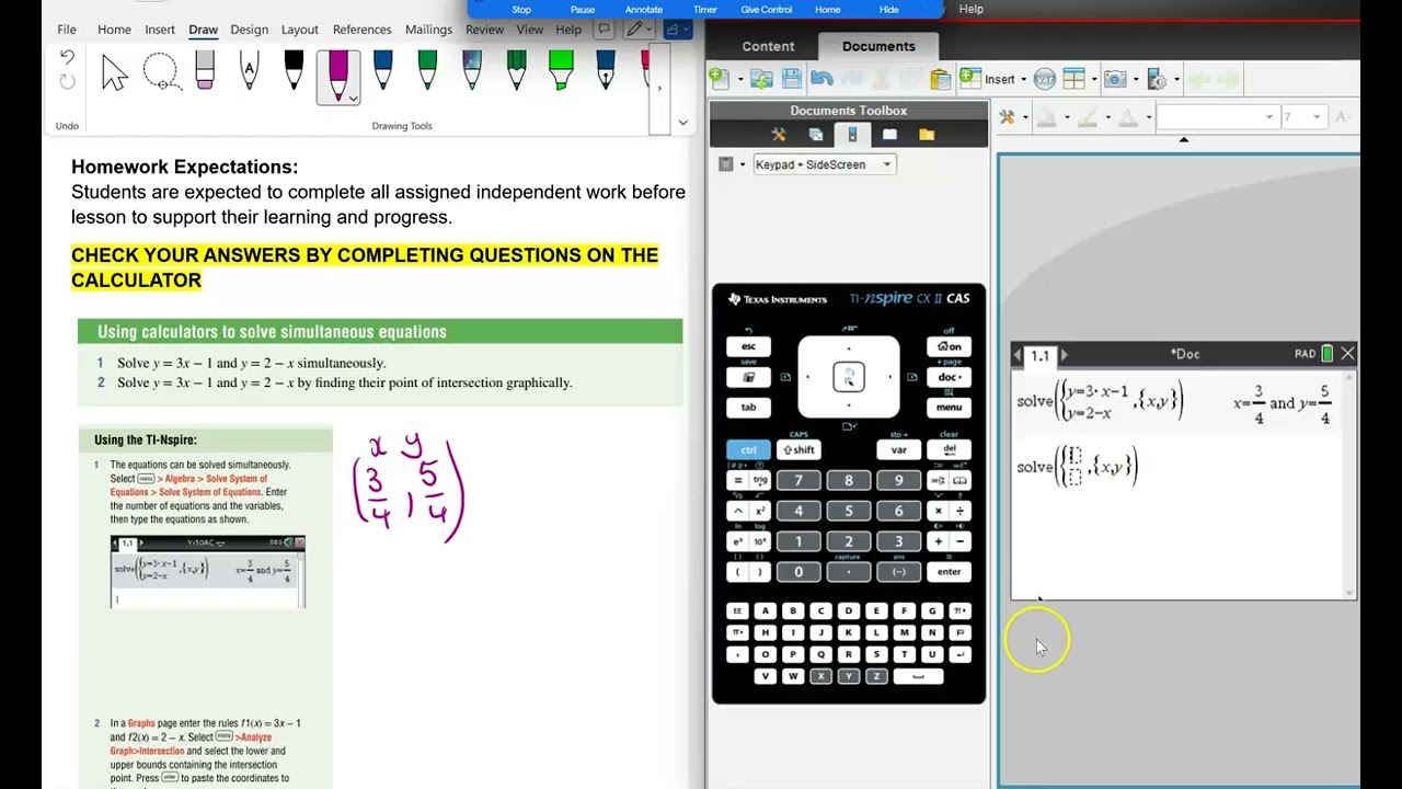 10MATH ex1i sim eqn on calc