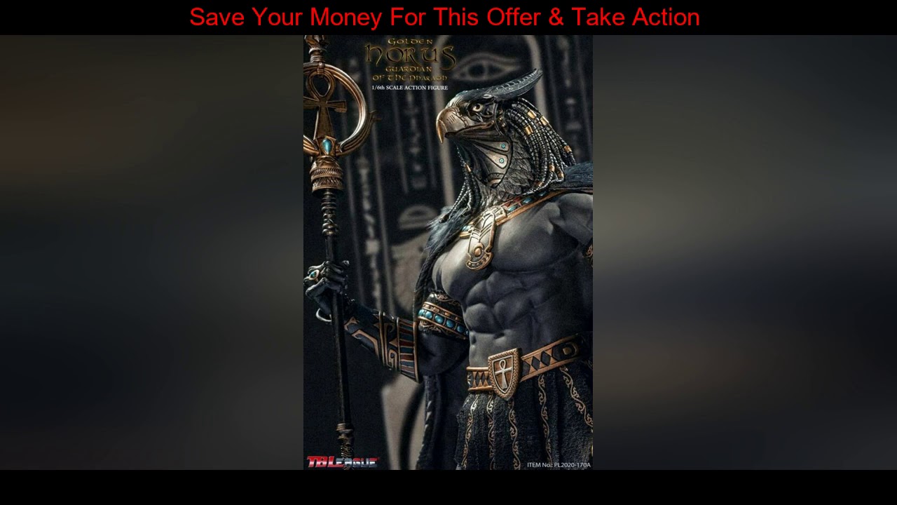 Deal TBLeague PL2020-170 1/6 scale Pharaoh Horus 12 inch movable doll toy collection