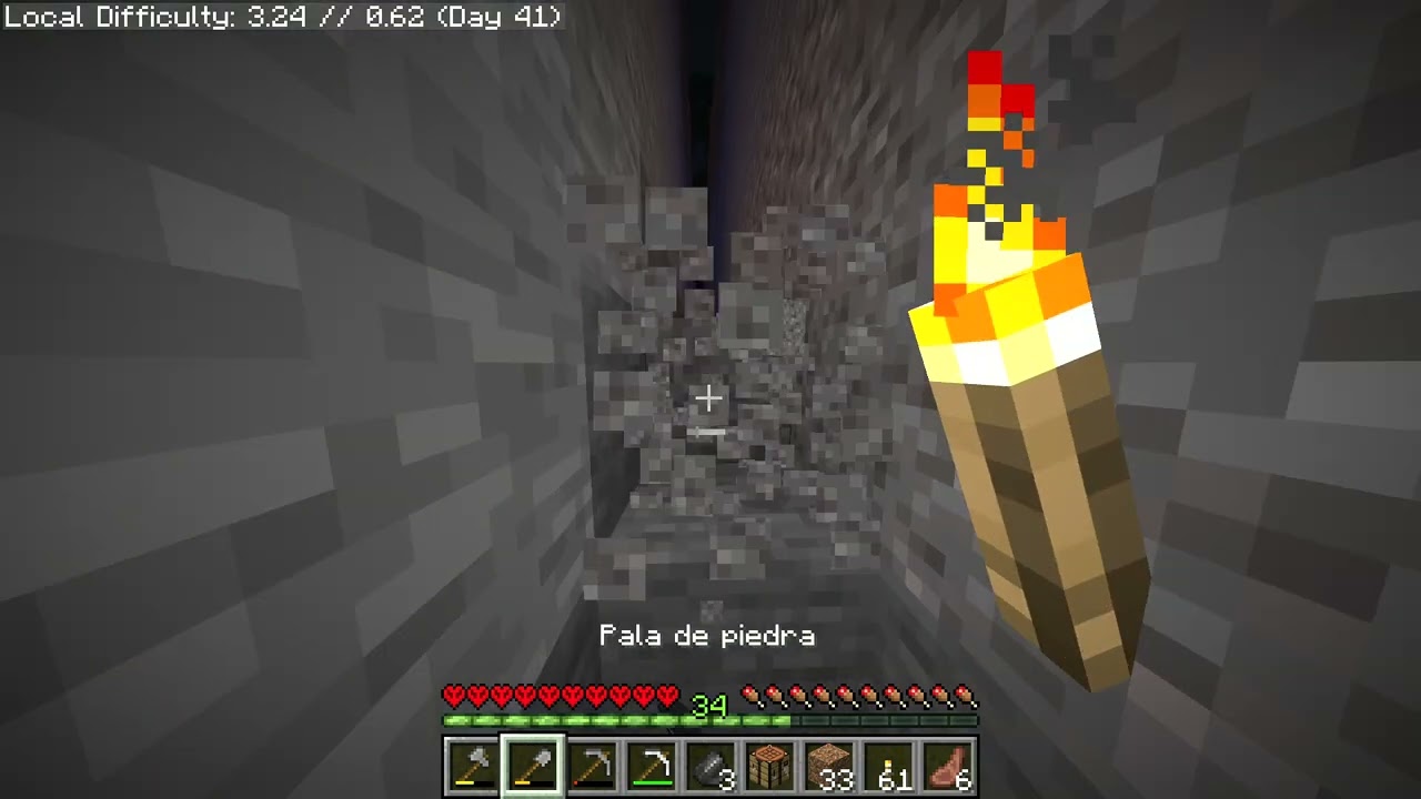 Al borde del ABISMO en MINECRAFT HARDCORE - Demon Hard #8