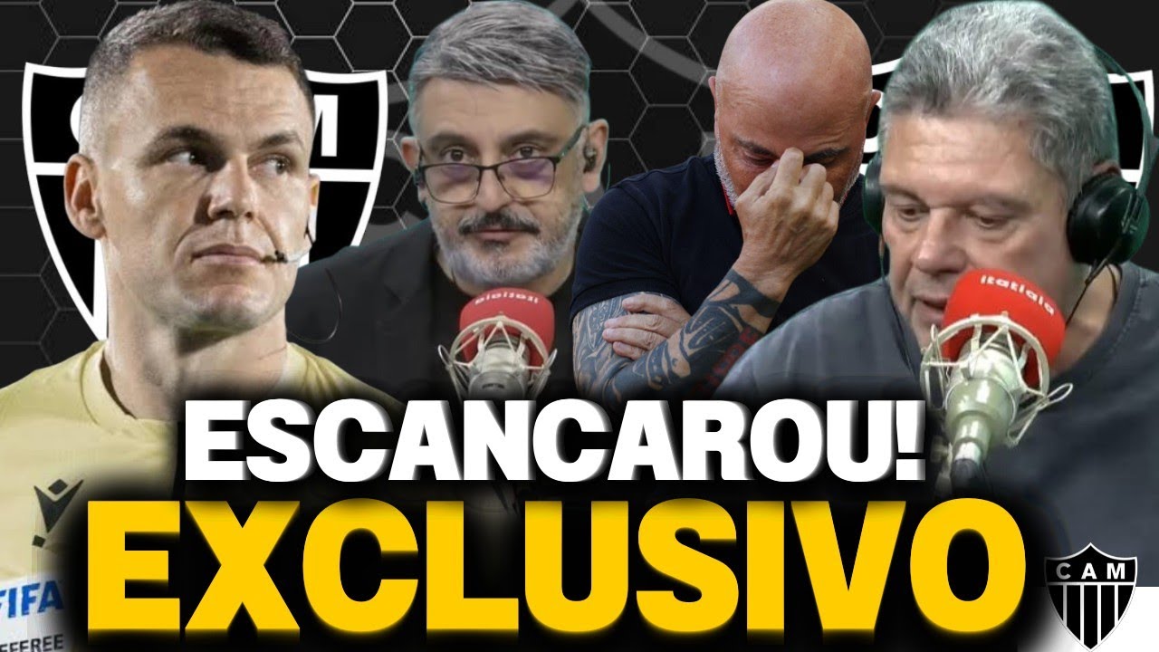 🚨 EXCLUSIVO:  RECADO DO ELENCO! 🐔 A VERDADE SOBRE SAMPAOLI E O CAOS NA ARBITRAGEM MINEIRA 🐔