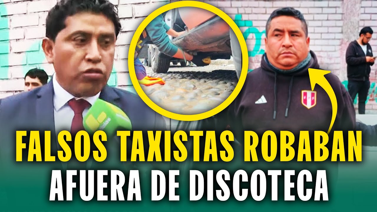 Así capturaron a falsos taxistas que asaltaban y dopaban a jóvenes afuera de discotecas