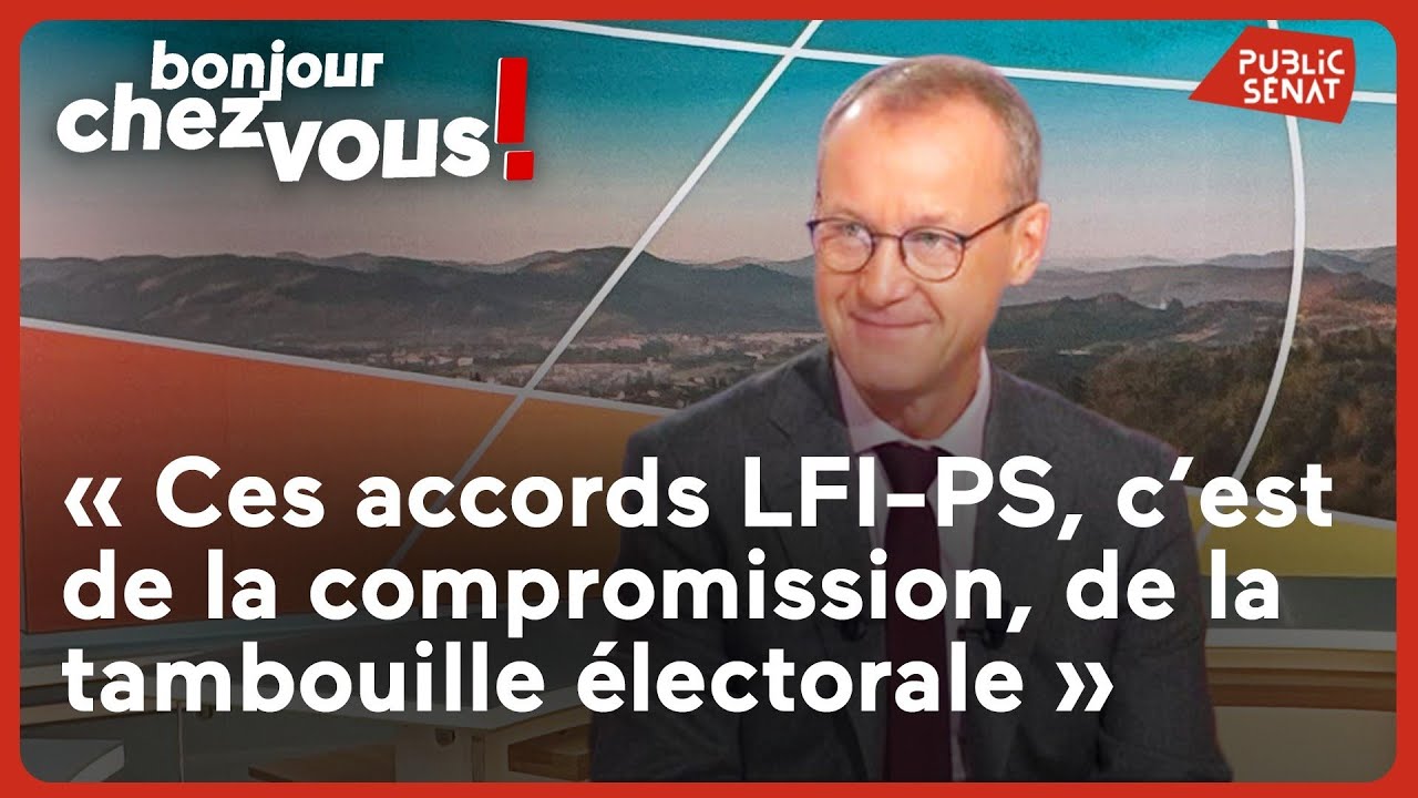 Stéphane Piednoir : « Ces accords LFI-PS, c’est de la compromission, de la tambouille électorale. »
