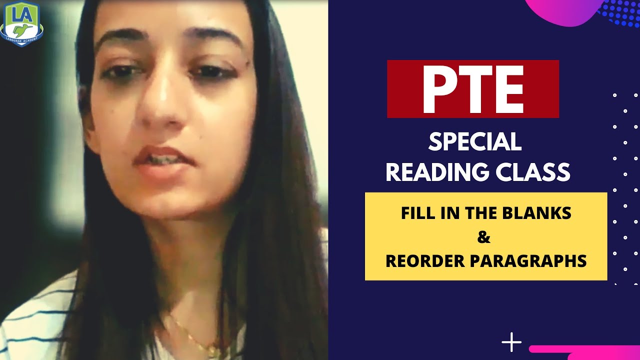 PTE Reading Practice Class | Fill in the Blanks & Reorder Paragraph | Grammar Rules & Tricks
