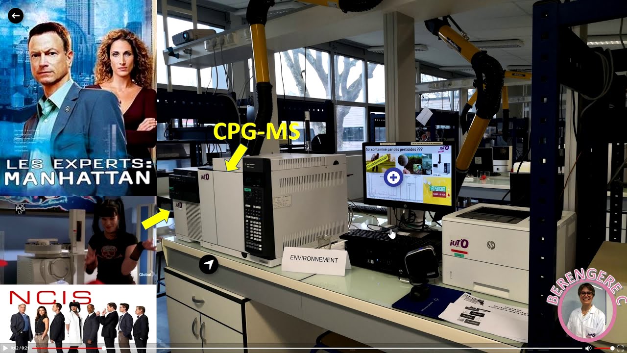 Visite des laboratoires de chimie analytique, IUT Orléans