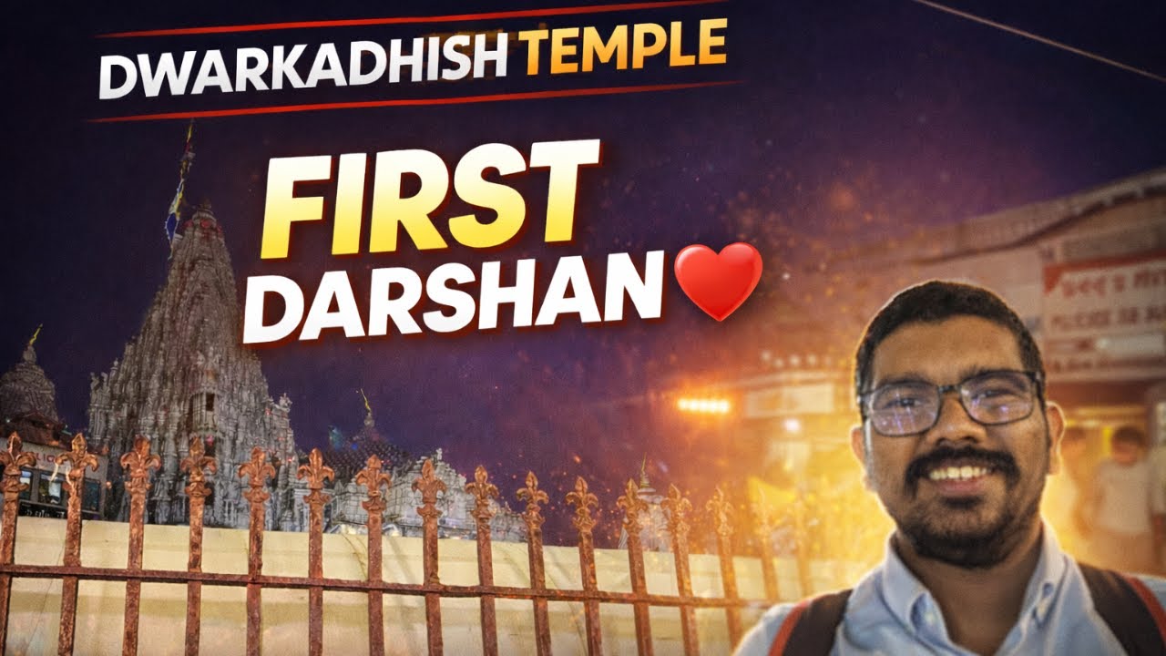 My First Visit to Lord Krishna’s Divine Dwarka | Dwarkadhish Temple Darshan Experience |