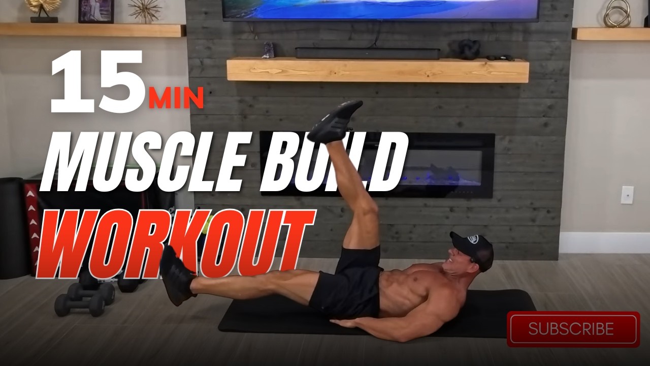 Build Muscle & Burn Fat in 15 Minutes (No Equipment Needed!)