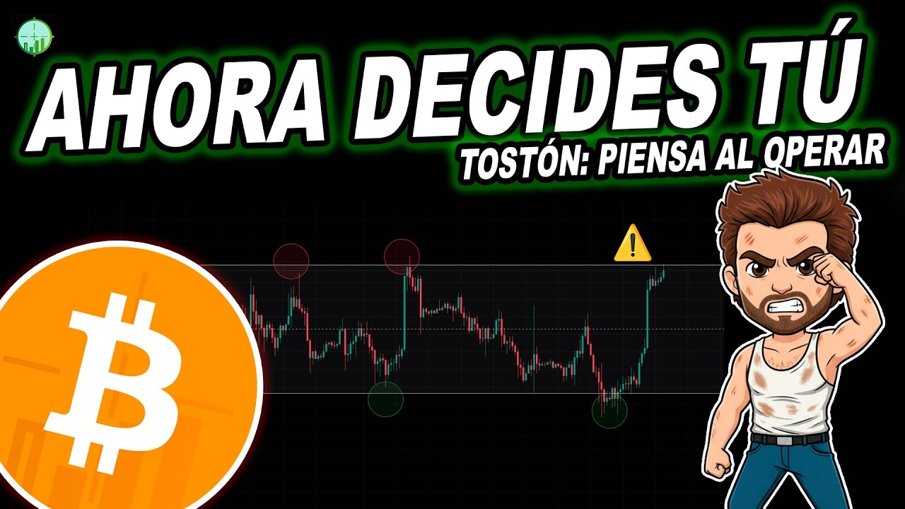 📉&iexcl;TE TOCA! Bitcoin arriba del canal en resistencia, &iquest;qu&eacute; vas a hacer yo lo tengo m&aacute;s que claro
