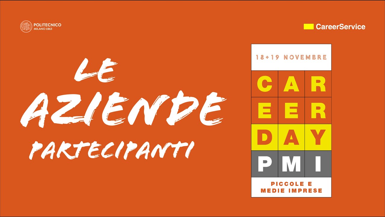 POMPETRAVAINI &ndash; CAREER DAY PMI 2021