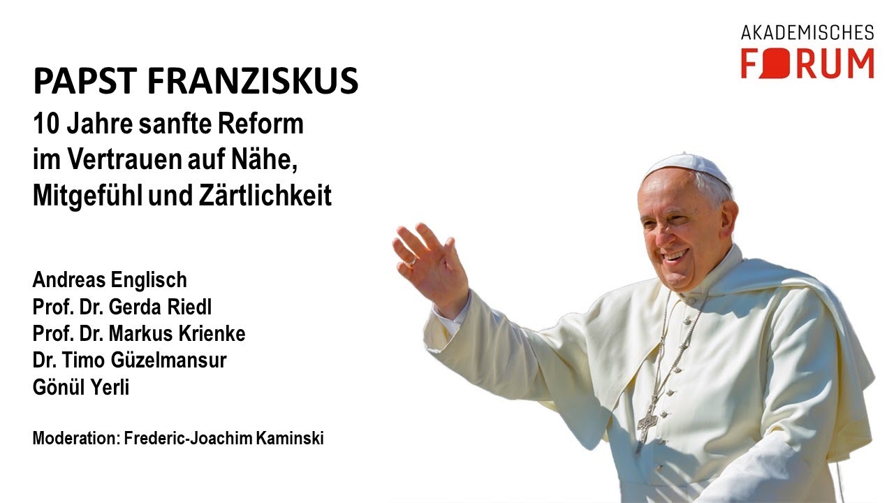 10 Jahre Papst Franziskus: Studientag des Akademischen Forums (Vortrag Dr. Timo Güzelmansur)