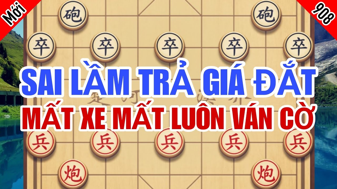 Sai Lầm Trả Giá Đắt 1 Phút Chủ Quan Mất Xe, Mất Luôn Cả Ván Cờ